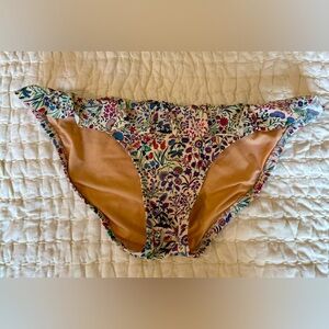 J. Crew women’s sz XS Liberty of London Floral Bikini Bottoms